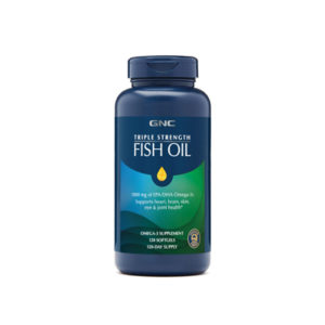 GNC Triple Strength Fish Oil 60 Sg