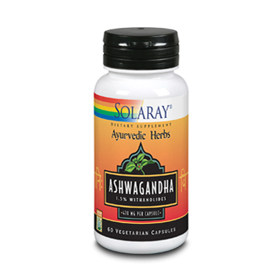 Solaray Ashwagandha Root Extract 470 mg 60 Caps