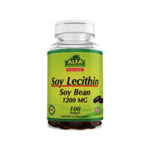 Alfa Soy Lecithin 1200 mg 100 Sog