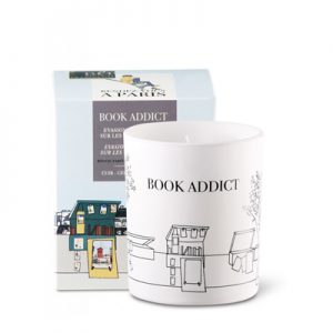 Blf Box Scented Candle Book Addict Spicy Woody