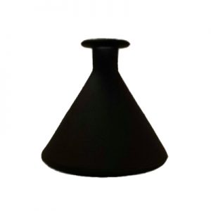 Drake Glass Vase Aroma Diffuser Cone Black