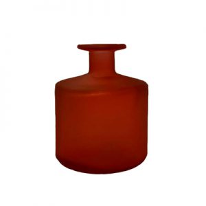 Drake Glass Vase Aroma Diffuser Cylinder Red