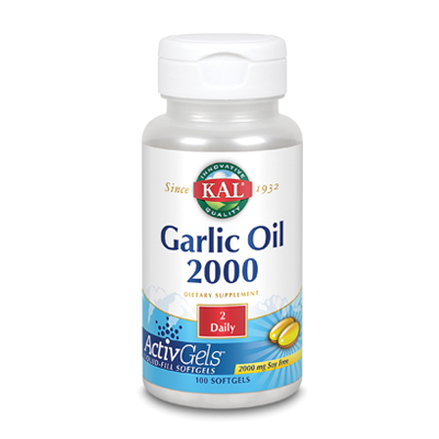 KAL Garlic Oil 2000 - 100 Softgels