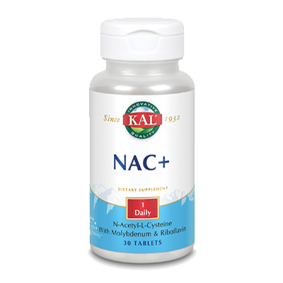 KAL NAC+ 600 mg. 30 Tablets