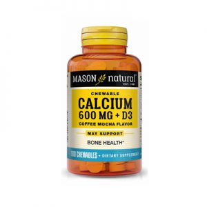 Mason Calcium 600 + Vitamin D3 Chewable 100