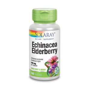Solaray Echinacea & Elderberry 440 mg 100 Caps