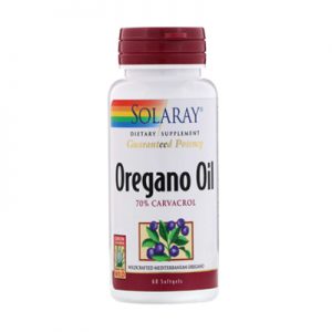Solaray Oregano Oil 57 mg 60 Softgels
