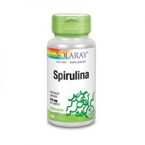 Solaray Spirulina 410 mg 100 Caps