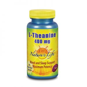 Nature's Life L-Theanine 400 mg. 60 Vegcap