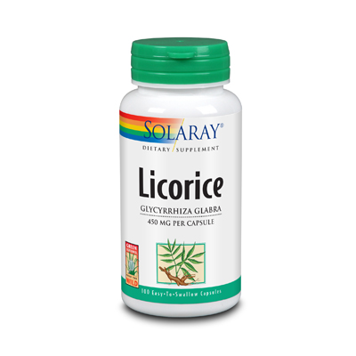 Solaray Licorice Root 450 mg 100 capsules – Scentle