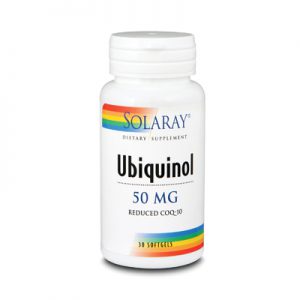 Solaray Ubiquinol CoQ-10 50 mg 30 softgels