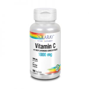 Solaray Vitamin C 1000 mg. 100 Veg. capsules