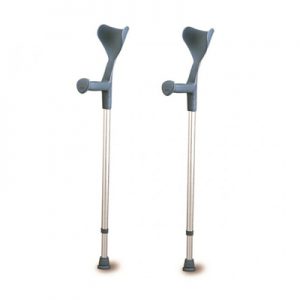 Sunrise Medical Canadian Elbow Crutches with Open Cuff