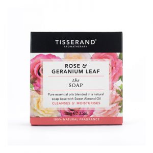 Tisserand The Soap - Rose & Geranium Leaf 100 g