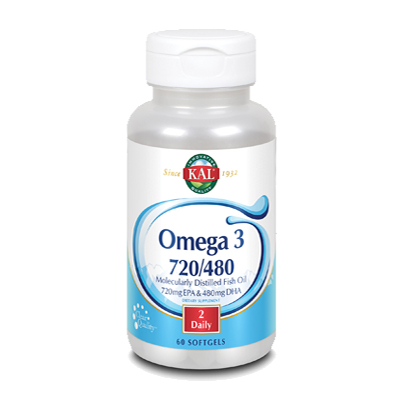 KAL Omega 3 - 720/480 - 1200 mg 60 Sog