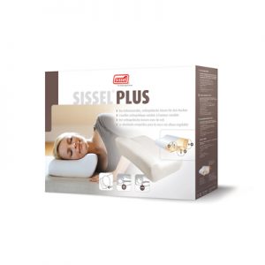 Sissel Orthopedic Pillow Classic Plus incl. Pillow Cover, White