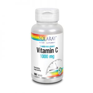 Solaray Vitamin C 1000-2 Stages- 100 Tablets