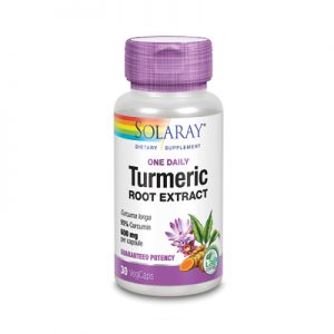 Solaray Turmeric One Daily 600 mg 30 Caps