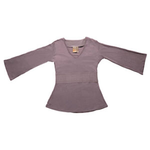 Ekyog Organic Cotton Sleeved Tee Shirt Taupe