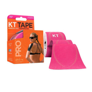 KT Tape Pro 20 Strips 10'' Precut  Hero Pink