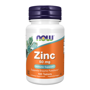 Now Zinc 50 mg 100 Cap