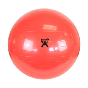 CanDo Inflatable Exercise Ball Red 75 cm.