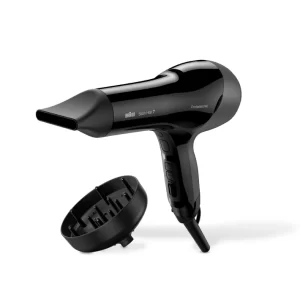 Braun Satin Hair 7 Professional SensoDryer HD785E with Iontec Technology and Diffuser Black