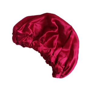 Soie Pure 100% Pure Silk Sleeping Bonnet Berry