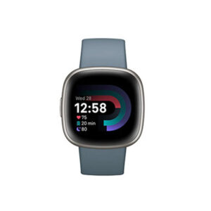 Fitbit Versa 4 Waterfall Blue / Platinum Aluminium