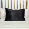 Soie Pure 100% Pure Silk Pillowcase Black