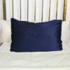 Soie Pure 100% Pure Silk Pillowcase Navy Blue