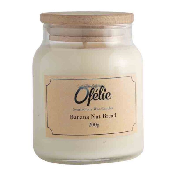 Ofelie Natural Soy Candle Caramelized Pralines 200g