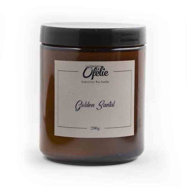 Ofelie Natural Soy Candle Cinnamon and Vanilla 200 g