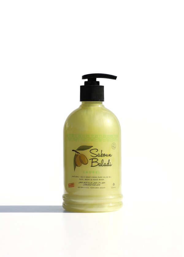 Saboun Baladi Liquid Soap Laurel 500 ml