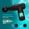 HoMedics NOVO Mini Massage Gun PGM-45BK