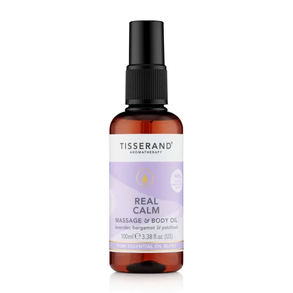 Tisserand Real Calm Massage And Body Oil 100ml