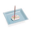 Shoyeido Square Incense Tray Dark Blue