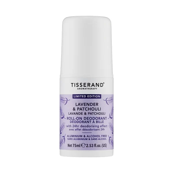 Tisserand Lavender And Patchouli Roll-On Deodorant 75ml