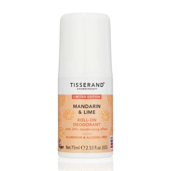 Tisserand Mandarin And Lime Roll-On Deodorant 75ml