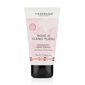 Tisserand Rose And Ylang Ylang Indulgent Hand Cream 75ml