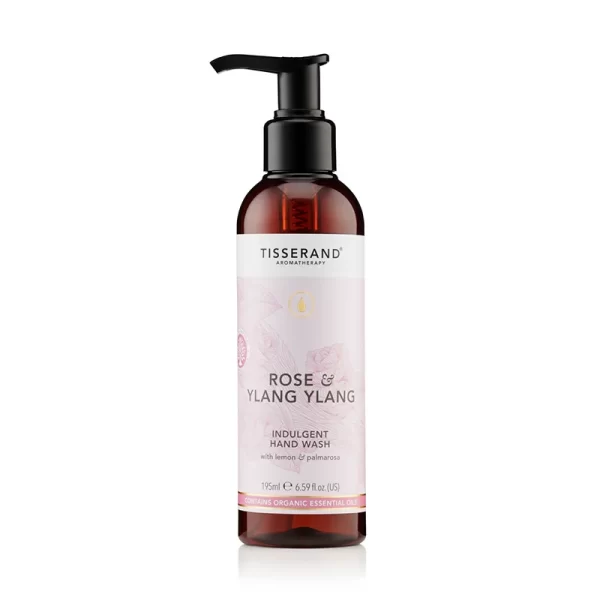 Tisserand Rose And Ylang Ylang Indulgent Organic Hand Wash  195ml