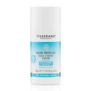 Tisserand Skin Rescue Face And Body Cream 30ml Organic