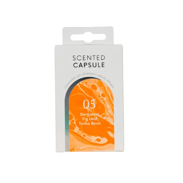 Mr&Mrs Georges Refill Scented Capsule 05 - Bergamot, Fig Leaf, Tonka Bean