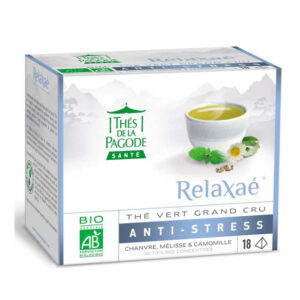 Thés de La Pagode® Relaxae Organic Green Tea 18 Tea bags