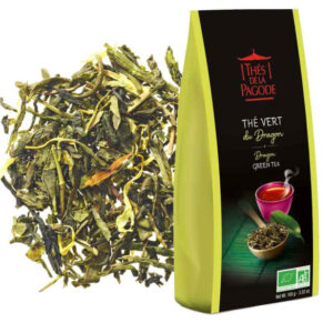 Thés de La Pagode® Organic Dragon Green Tea 100g